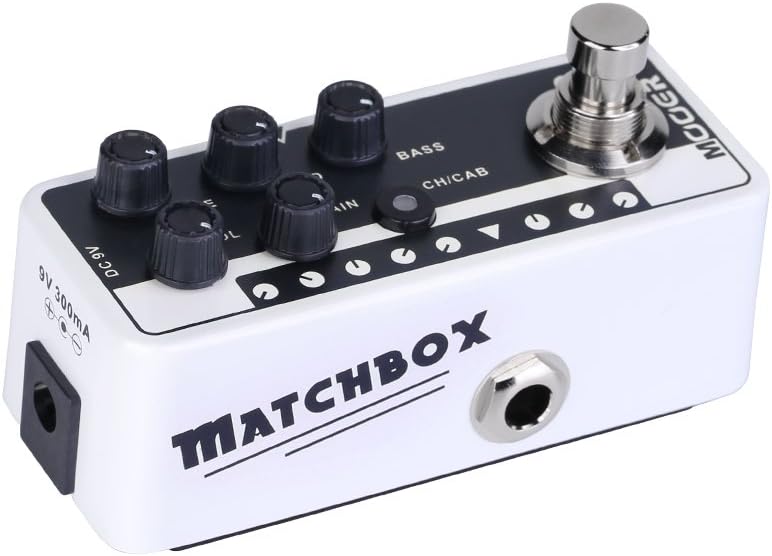 2 Kanal Vorverstärker für E-Gitarre 013 Matchbox, 013 Matchbox