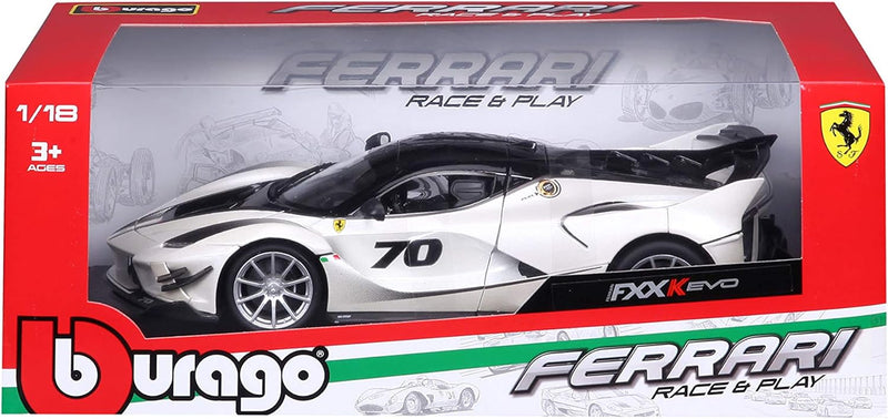 Bburago 1:18 Ferrari Fxx-K Evoluzione, Grau