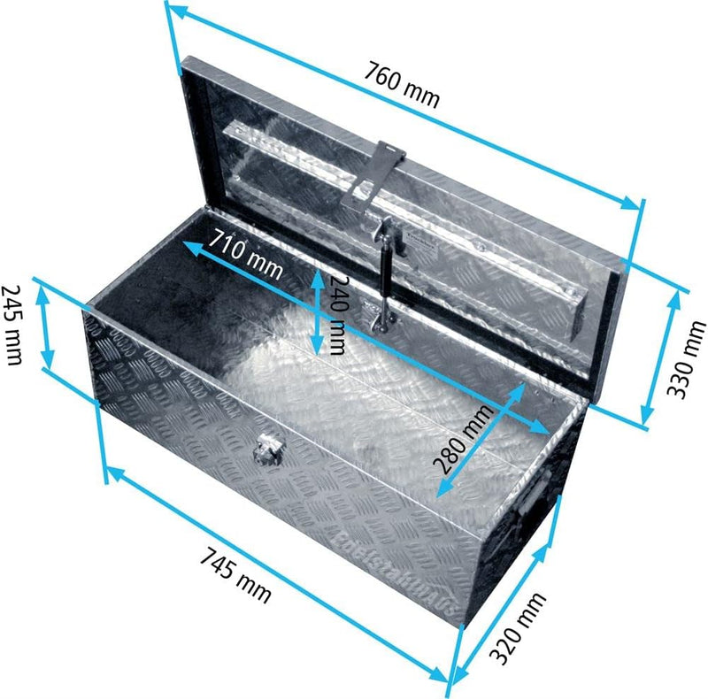 Truckbox D055 +MON2012 Werkzeugkasten, Deichselbox, Transportbox