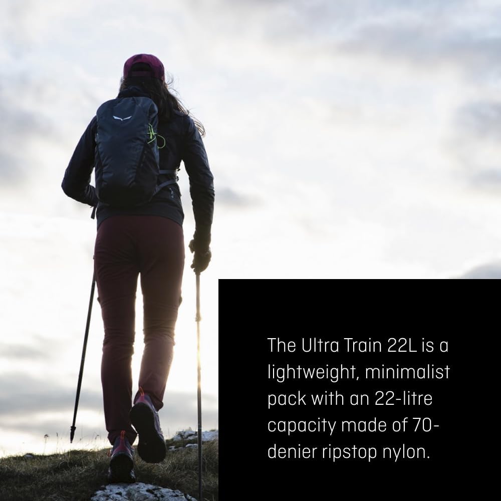 Salewa Unisex Ultra Train 22 Bp ULTRA TRAIN 22 BP (1er Pack) Einheitsgrösse Blue Danube, Einheitsgrö