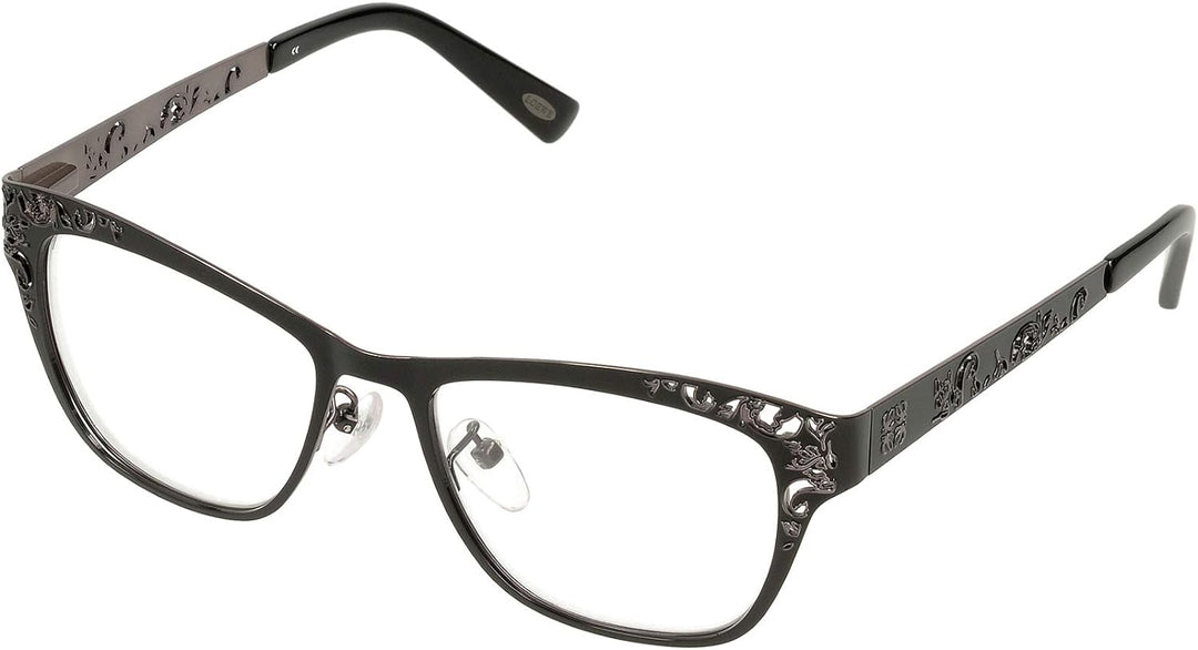 Loewe Unisex-Erwachsene VLW445M5108GF Brillengestelle, Schwarz (Shiny Black), 55