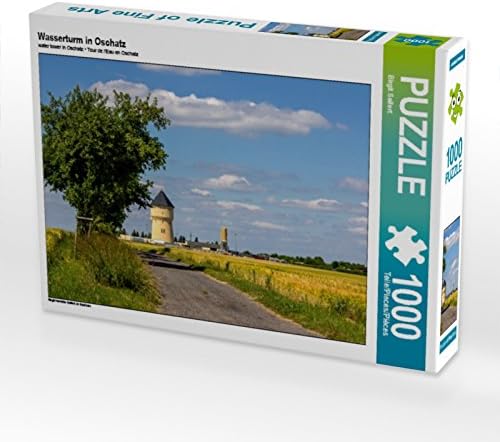 CALVENDO Puzzle Wasserturm in Oschatz 1000 Teile Lege-Grösse 64 x 48 cm Foto-Puzzle Bild von wkbilde