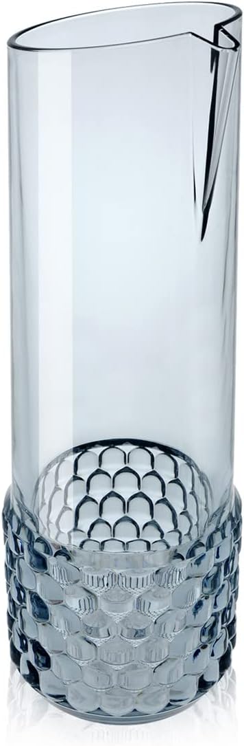 Kartell 1490E4 Jellies Family Karaffe, blau transparent Karaffe Blau, Karaffe Blau