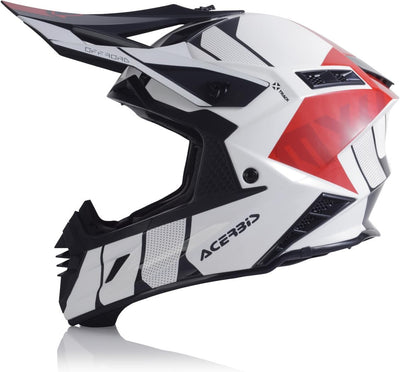 Acerbis CASCO X-TRACK VTR BIANCO/ROSSO L