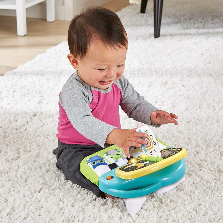VTech - Sensorisches Klavier des Baby Loulous, interaktives Klavierspielzeug, 3/24 Monate, Version F