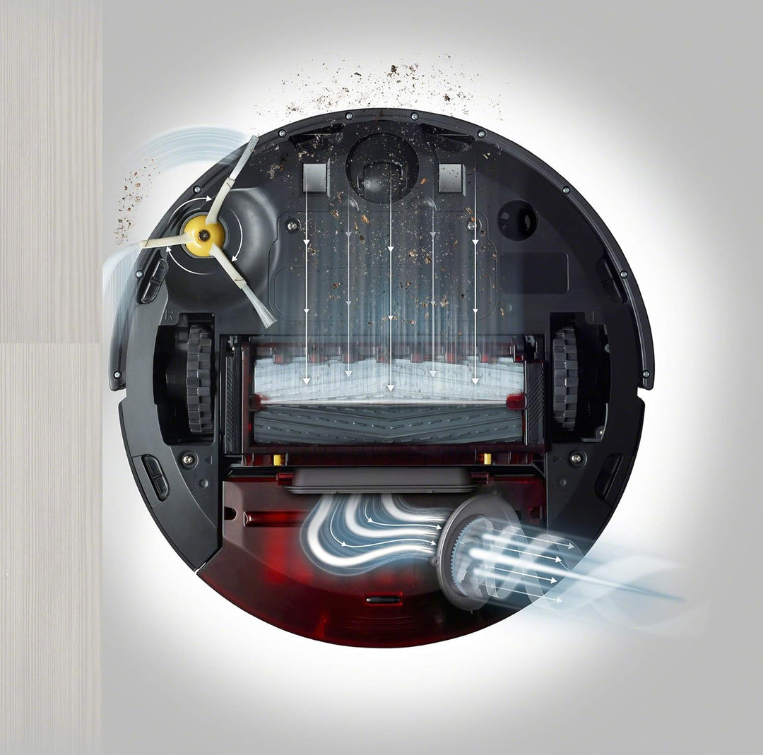 iRobot Original Ersatzteils - 1 Satz Ersatz-Doppel-Multi-Surface-Gummibürsten - 1x hellgrau + 1x dun
