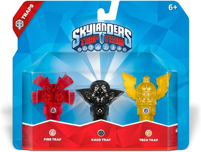 Skylanders Trap Team: Triple Trap Pack: Fire, Kaos, Tech by Activision