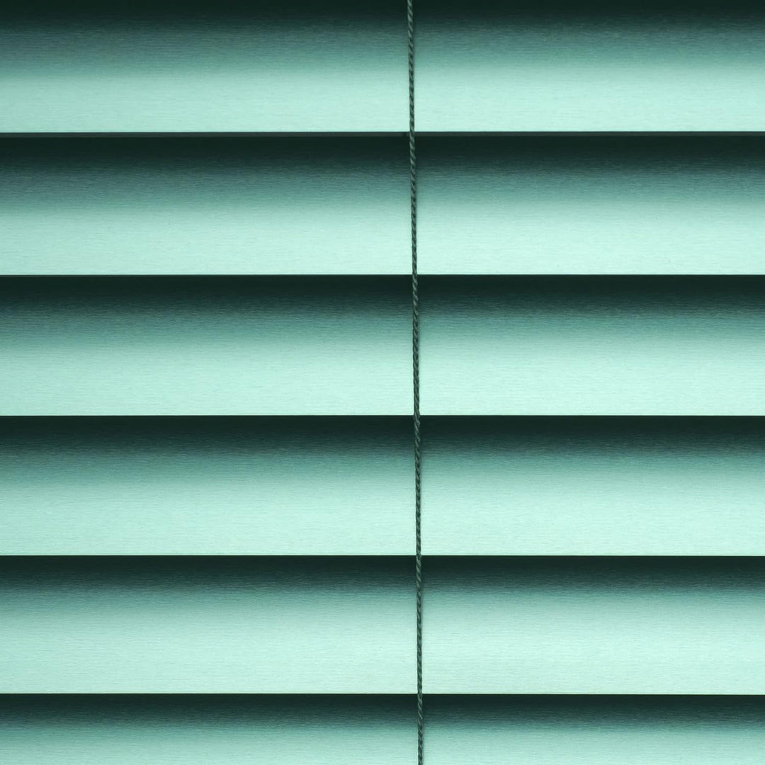 Liedeco Jalousie Mint grün aus Alu, Aluminium-Jalousie Länge 160 cm B 100 cm