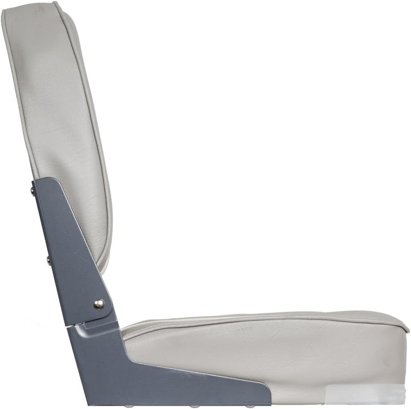 Oceansouth Deluxe Klappsitz für Boote Grau/Weiss, Grau/Weiss