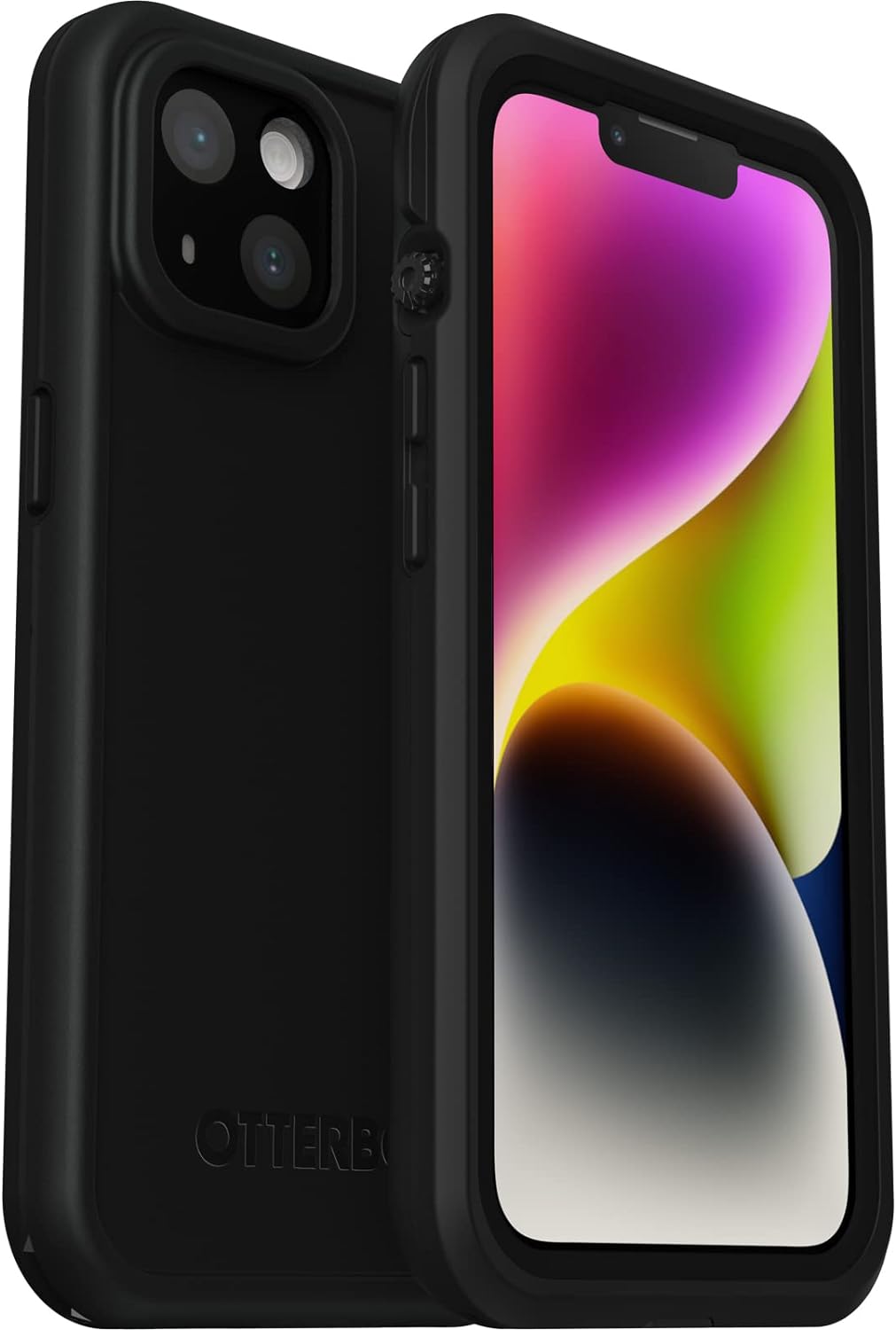 OtterBox Fre Hülle für iPhone 14, mit MagSafe, Wasserdicht (IP68), stossfest, schmutzabweisend, schl