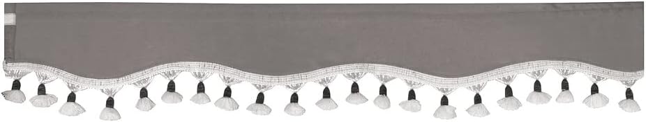 Premiere LKW Gardinen-Set aus Mikrofaser in grau, Grau