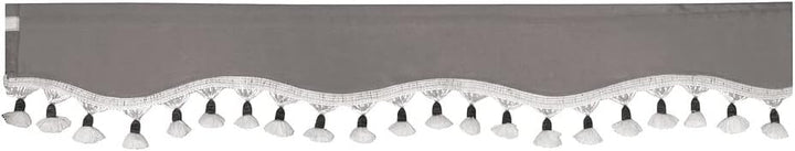 Premiere LKW Gardinen-Set aus Mikrofaser in grau, Grau