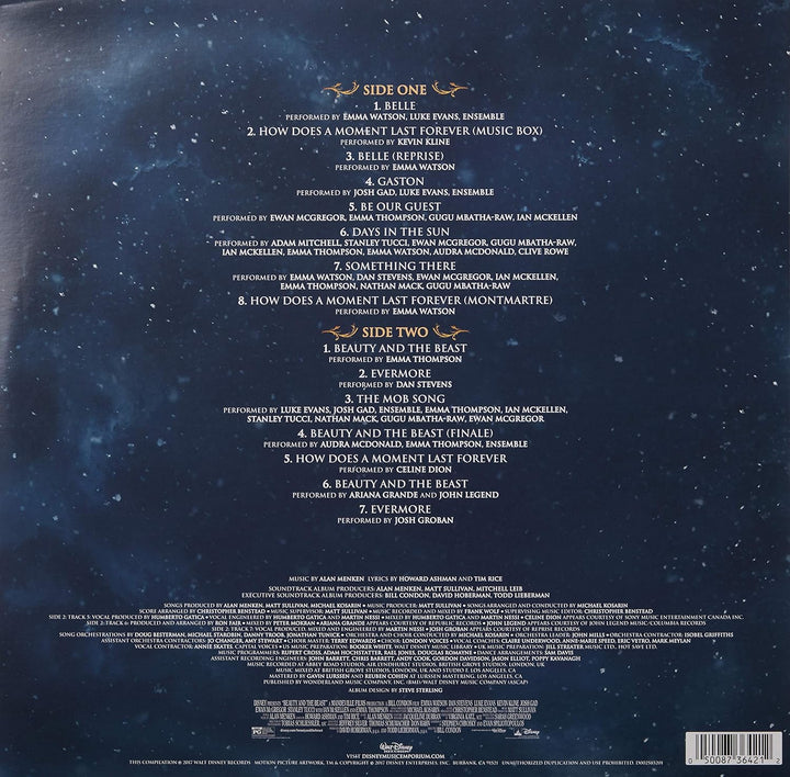 Beauty and the Beast, Vinyl