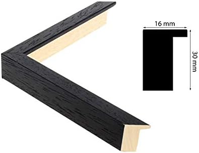 Bild mit Rahmen - Claude Monet Seerosen 80x60 cm ca. A1 - Gerahmter Kunstdruck inkl. Galerie Passepa