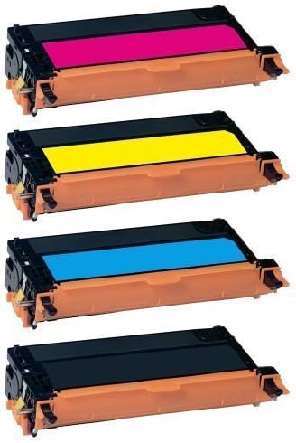 Eurotone 4X Rebuilt Toner für Dell 3130 Dell 3130CN ersetzt Original Dell 59310289 Schwarz,59310290