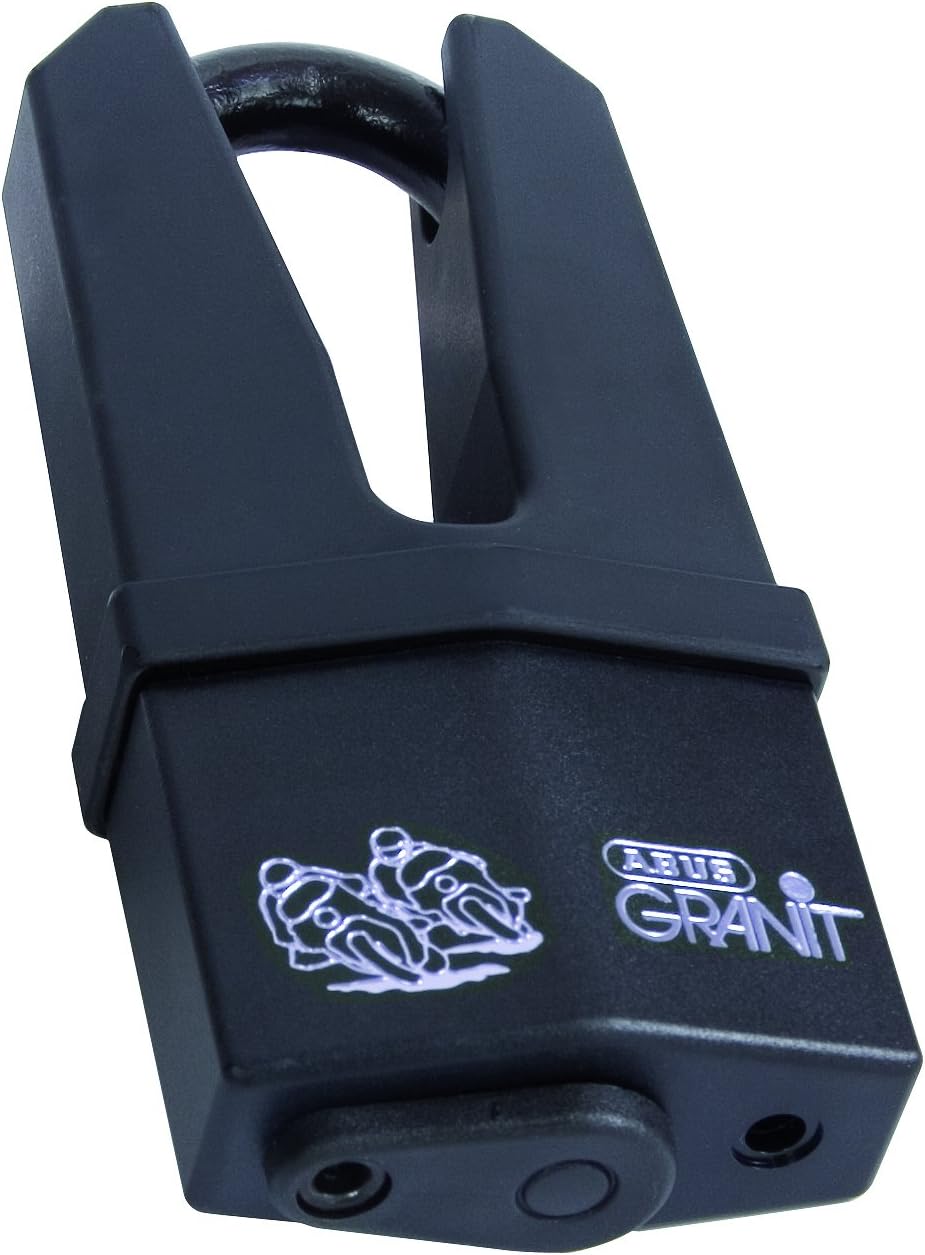 ABUS Granit Quick 37/60HB70 C/SB Motorradschloss Diebstahlschutz Disk Lock für Motorräder one size S