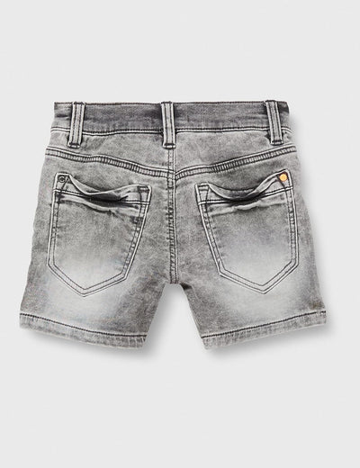 s.Oliver Jungen Jeans-Short, Brad Slim Fit 92 Grey/Black, 92 Grey/Black