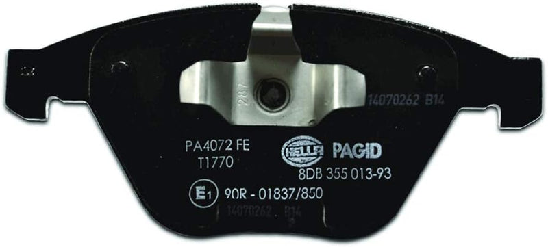 HELLA PAGID 8DB 355 013-931 Bremsbelagsatz - T1770 - Dicke/Stärke: 20.3mm - Bremssystem: Teves - für