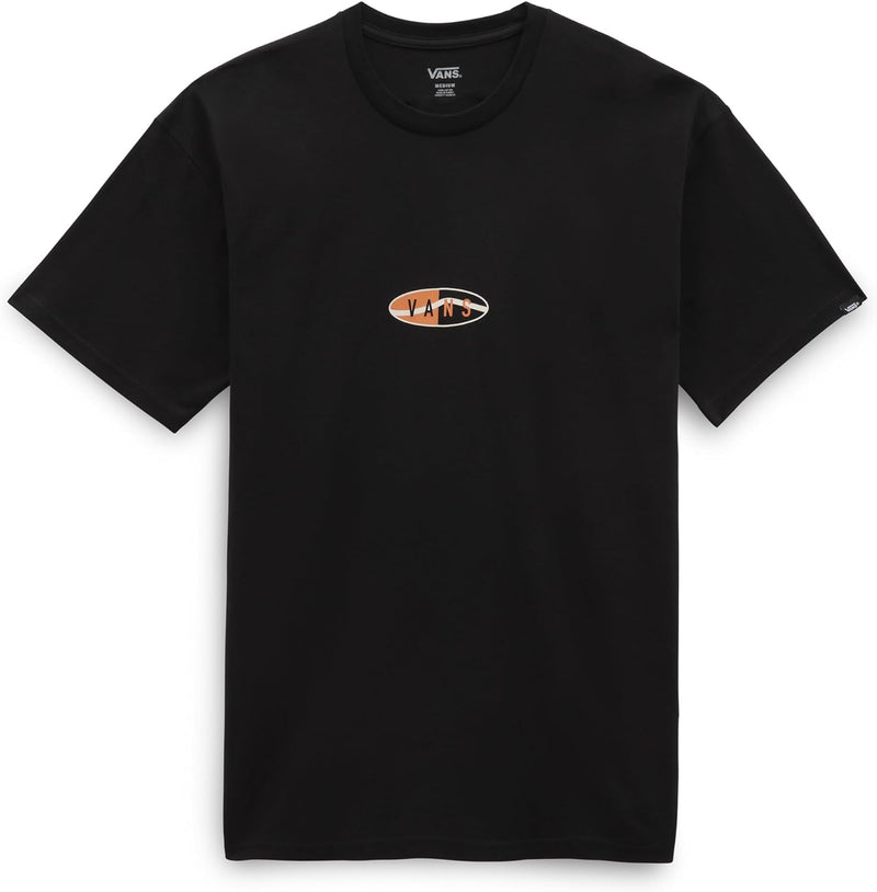 Vans Herren Oval Team T-Shirt M Schwarz, M Schwarz