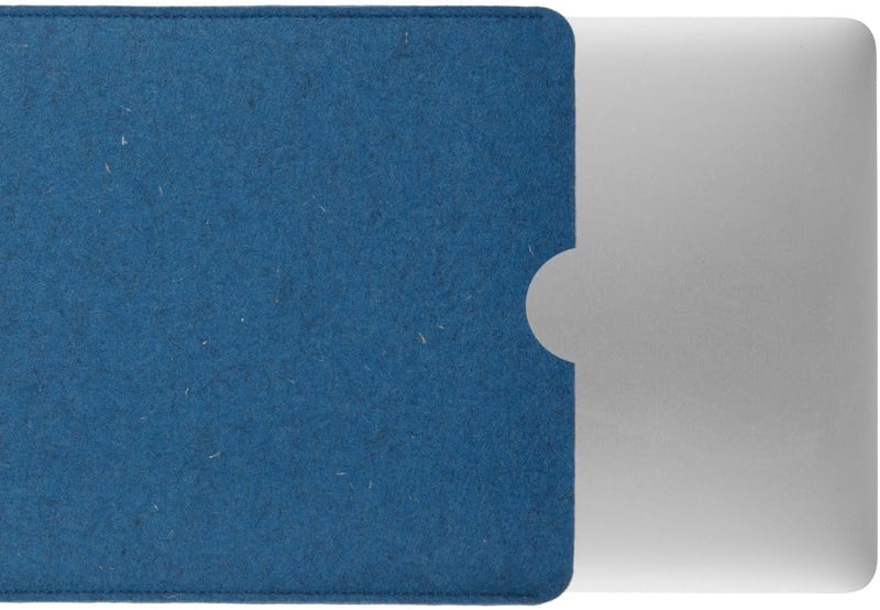 CoverKingz Filz Hülle für Apple MacBook Air 13.6 Zoll (M2) - Notebook Tasche handgefertigt aus Wollf