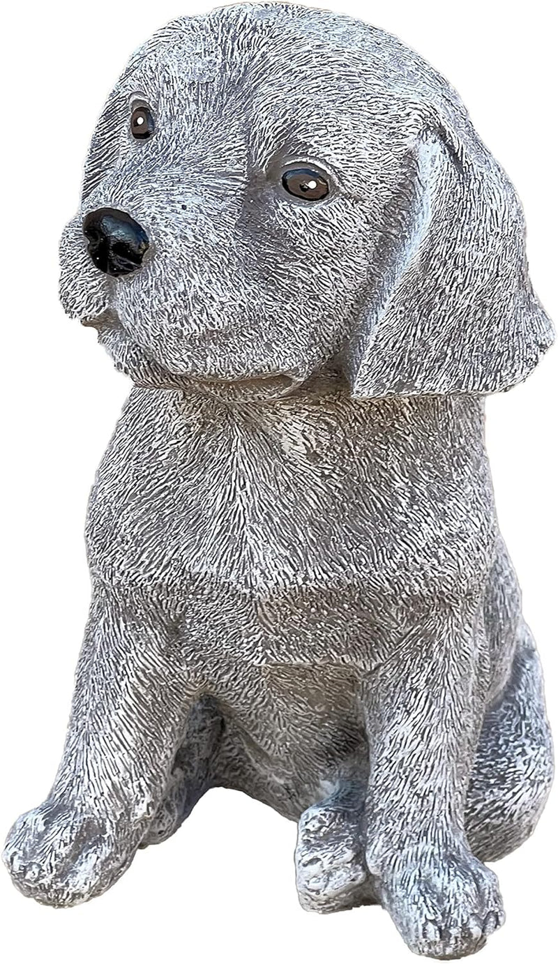 stoneandstyle Steinfigur Beagle Welpe frostfest Steinguss