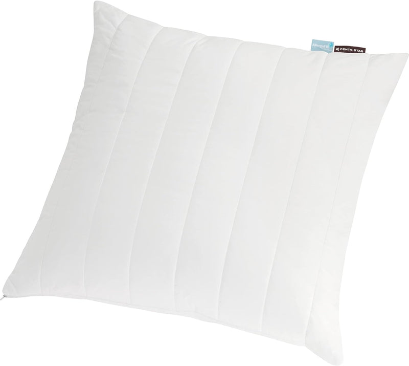 Centa Star Kopfkissen Allergo Protect mit Innenkissen 80x80 cm 80x80 cm Weiss, 80x80 cm Weiss