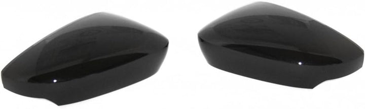 Skoda 6V0072530A Dekor Spiegelkappen Set Spiegelabdeckung, schwarz metallic