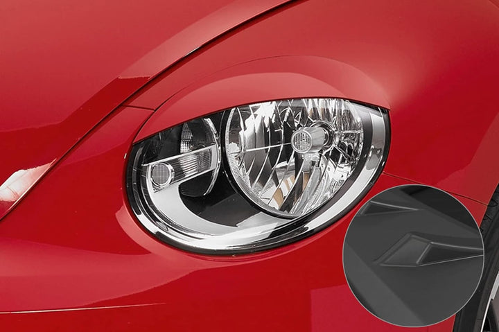 CSR-Automotive Scheinwerferblenden Kompatibel mit/Ersatz für VW Beetle (Typ 5C) SB181-L