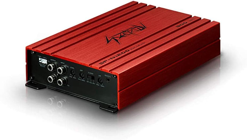 SPECTRON SP-N1200: Kompakter, leistungsstarker 1-Kanal Verstärker fürs Auto, Monoblock mit 1 x 200 W