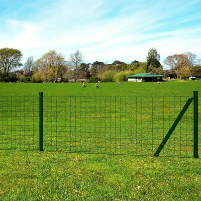 Tidyard Maschendrahtzaun mit Zaunpfosten Gitterzaun Drahtzaun Gartenzaun Drahtgitter Zaun Maschengrö
