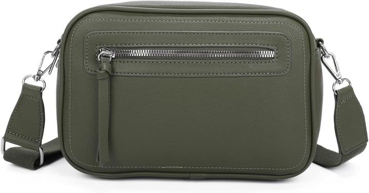 OBC Damen Tasche Schultertasche Crossbody Umhängetasche Bodybag Handytasche Crossover Damentasche Ha