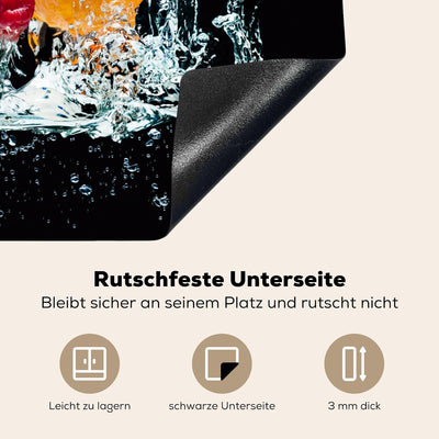 KitchenYeah© Herdabdeckplatte Einteilig Ceranfeld Abdeckplatte Küche Ceranfeldabdeckung Anti Rutsch