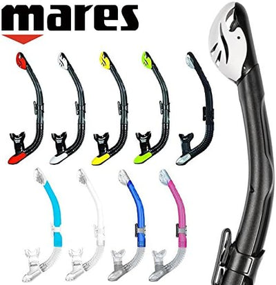 Mares Schnorchel Ergo Dry Erwachsene Black Yellow, Erwachsene Black Yellow