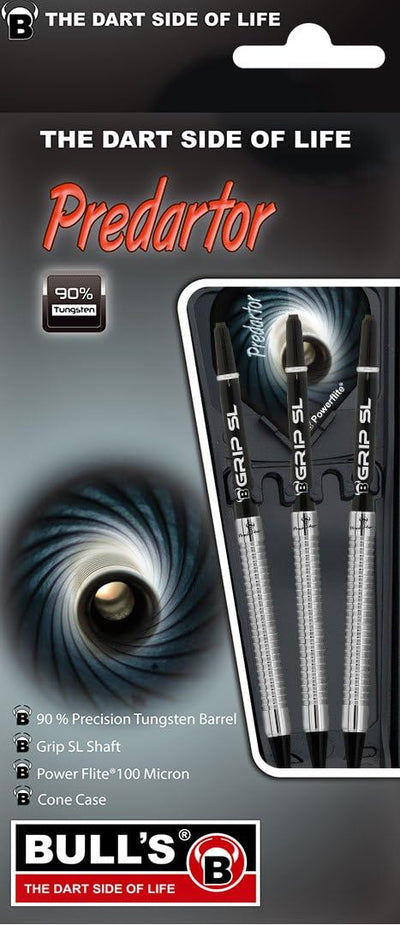 Bull's Predartor P2 Soft Dart 18g, Silber