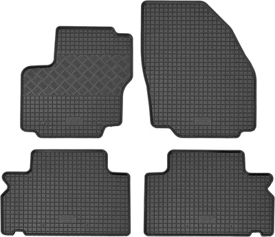 Stylisches Gummi- und Kofferraumwanne Set geeignet für Ford S-Max ab 2007 bis 2015 - Schützen und Au