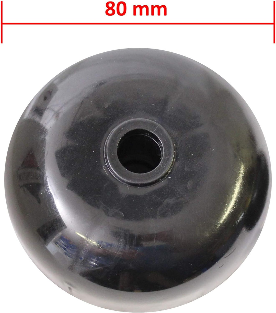 SECURA 4x Stützrad Deckrad bis 2002 kompatibel mit GGP/Solo 570 Rasentraktor