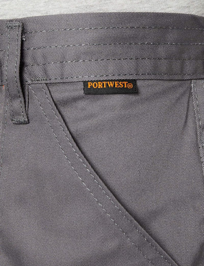 Portwest Portwest Texo Kontrast-Shorts, Grösse: L, Farbe: Grau, TX14GRRL, L