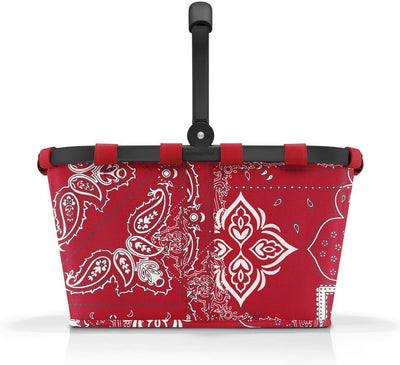 reisenthel carrybag frame bandana red Stabiler Einkaufskorb mit viel Stauraum und praktischer Innent