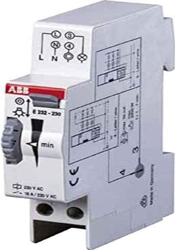 ABB Treppenlicht-Zeitschalter elektronisch E232E-230N pro M compact