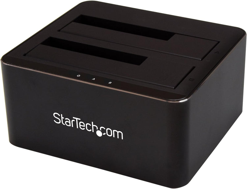 StarTech.com SATA Festplatten Dockingstation für 2x 2,5/3,5" SATA SSDs/HDDs - USB 3.0 - HDD Docking