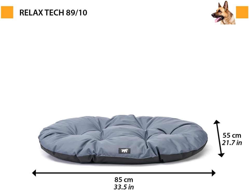 Ferplast Hundekissen Hundesofa Hundebette für Grosse Hunde Hundekorb Abnehmbarer Bezug Orthopädische