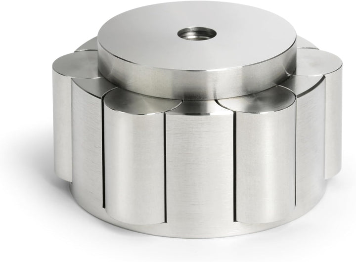 Dynavox Plattenspieler-Stabilizer PST450, hochwertiges Schallplattengewicht aus Edelstahl, anpassbar