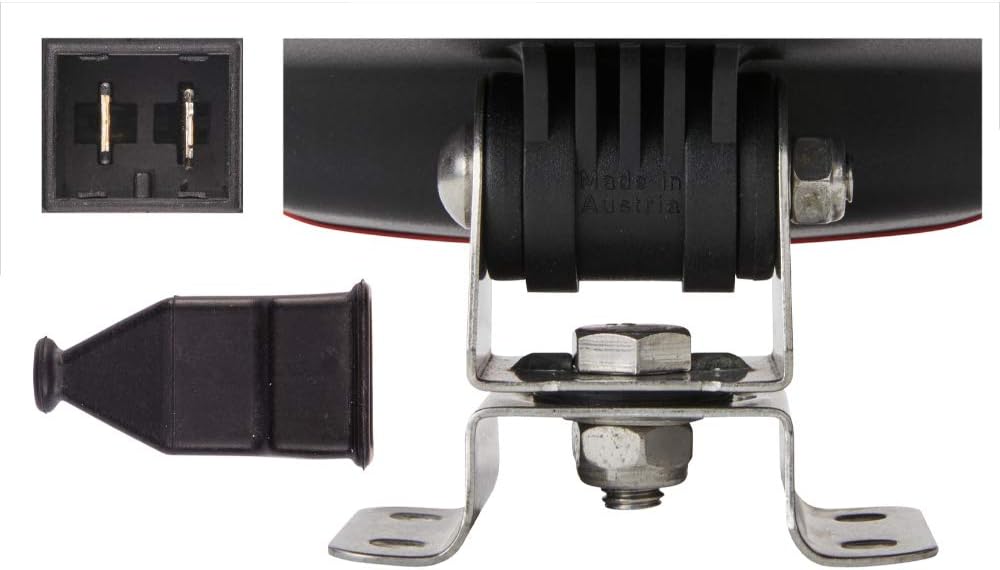 HELLA - Halogen-Arbeitsscheinwerfer - Ultra Beam - 12V - Anbau/Schraubanschluss - 4-Punkt Befestigun