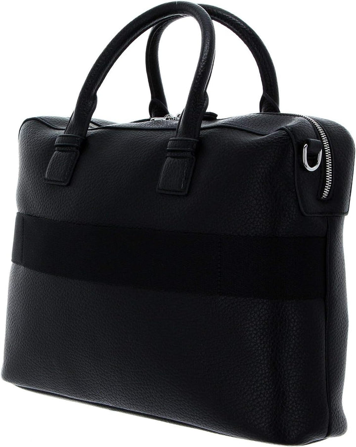 Calvin Klein Herren Messenger Bag Laptop Bag W Pocket Schwarz K50K505918-BAX