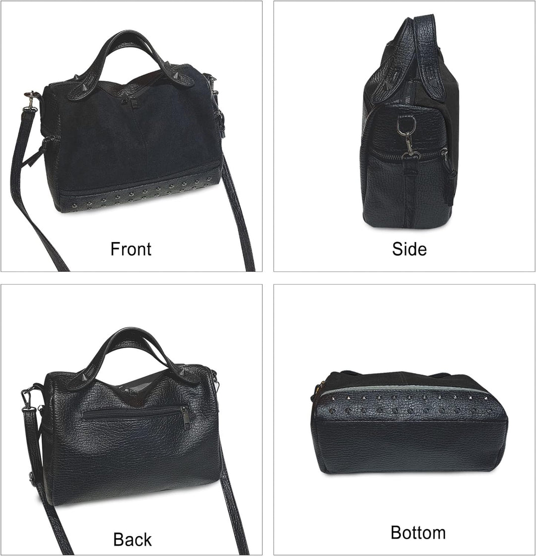 FANDARE Elegant Handtasche Damen Umhängetasche Frauen Schultertasche Damenhandtaschen Tote Shopper R