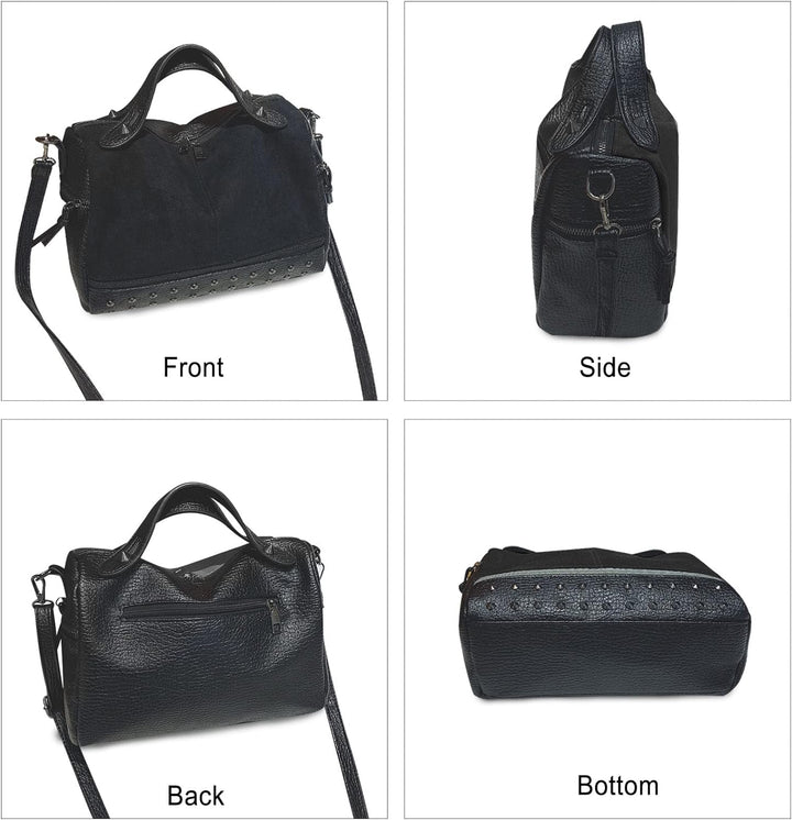 FANDARE Elegant Handtasche Damen Umhängetasche Frauen Schultertasche Damenhandtaschen Tote Shopper R