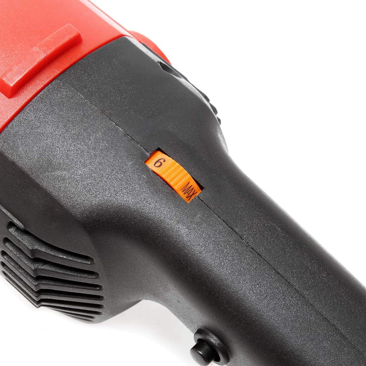 Poliermaschine Schleifmaschine 1200W Leistung bis 3000 U/min, Poliergerät mit 6 Stufen inkl. 2 Pads