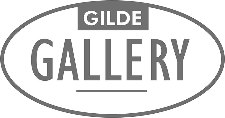 GILDE Gallery Bild - Kunstobjekt - Leuchtturm - handgefertigte Metallkunst auf Holz 100 x 75