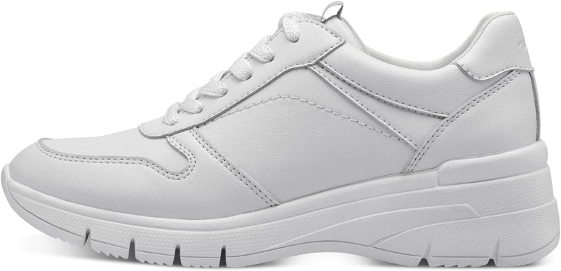 Tamaris Damen 1-1-23742-20 Sneaker Low 39 EU Weiss, 39 EU Weiss