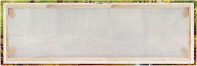 Bilderwelten Leinwandbild - Herbstwald - Panorama Quer, 40cm x 120cm, 40cm x 120cm